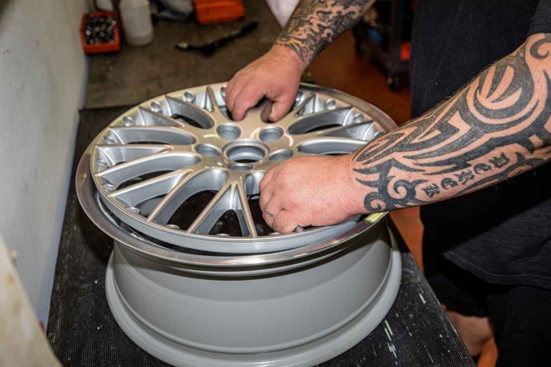 Split Rim Wheel